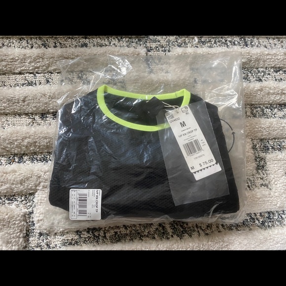 adidas x IVY PARK Black Knit Crop Top - Picture 4 of 7